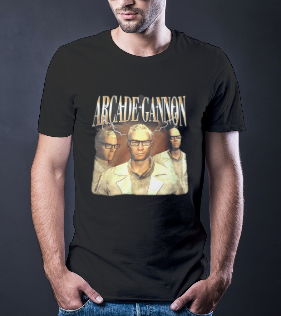 Arcade Gannon Bootleg Lightning Trio T-Shirt