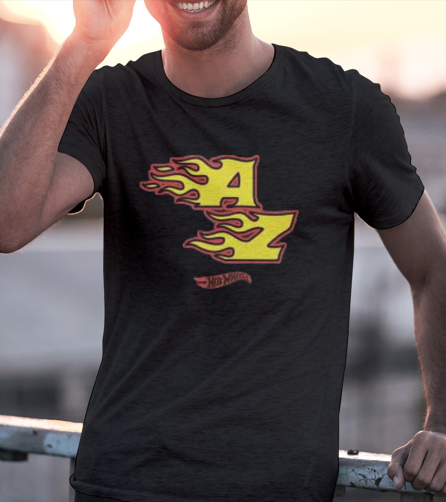Hot Wheels AZ Flame Arizona Beverages Collaboration T-Shirt
