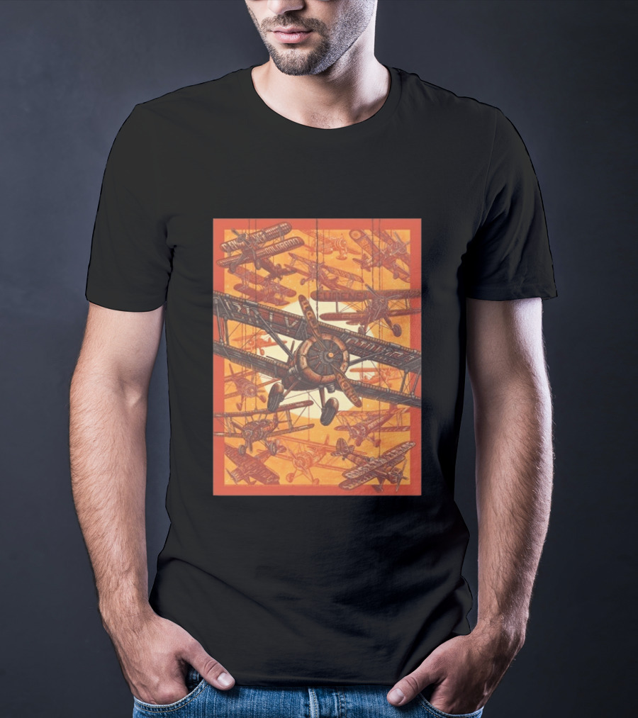 Billy Strings Fall 2026 Luke Martin Denver CO Airplane T-Shirt