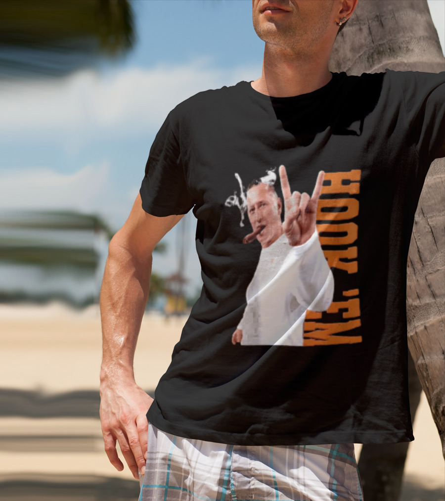 Coach Steve Sarkisian Hock 'Em Gesture Football Spirit T-Shirt