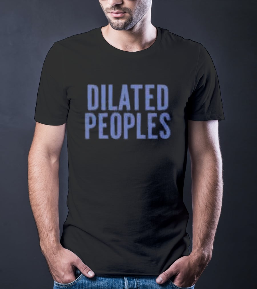 Dilated Peoples Store Black 2026 Tour Merchandise T-Shirt