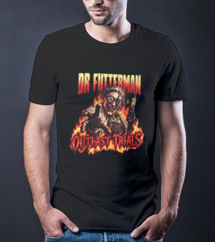 Dr Futterman Outlast Trials Horror Game T-Shirt