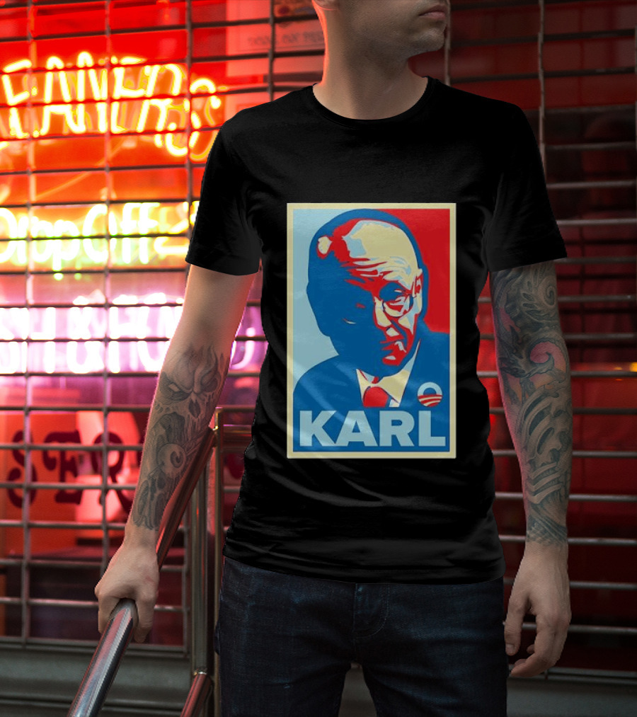 Obama Hope Style Karl Image T-Shirt