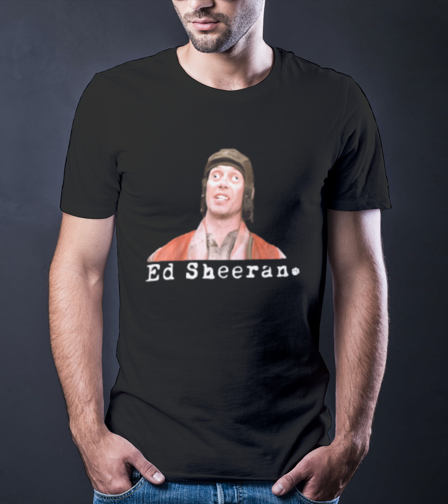 Ed Sheeran Steve Buscemi Meme Face Mashup T-Shirt