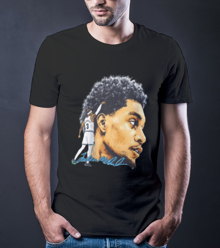 Jaden McDaniels Minnesota Timberwolves Signature T-Shirt