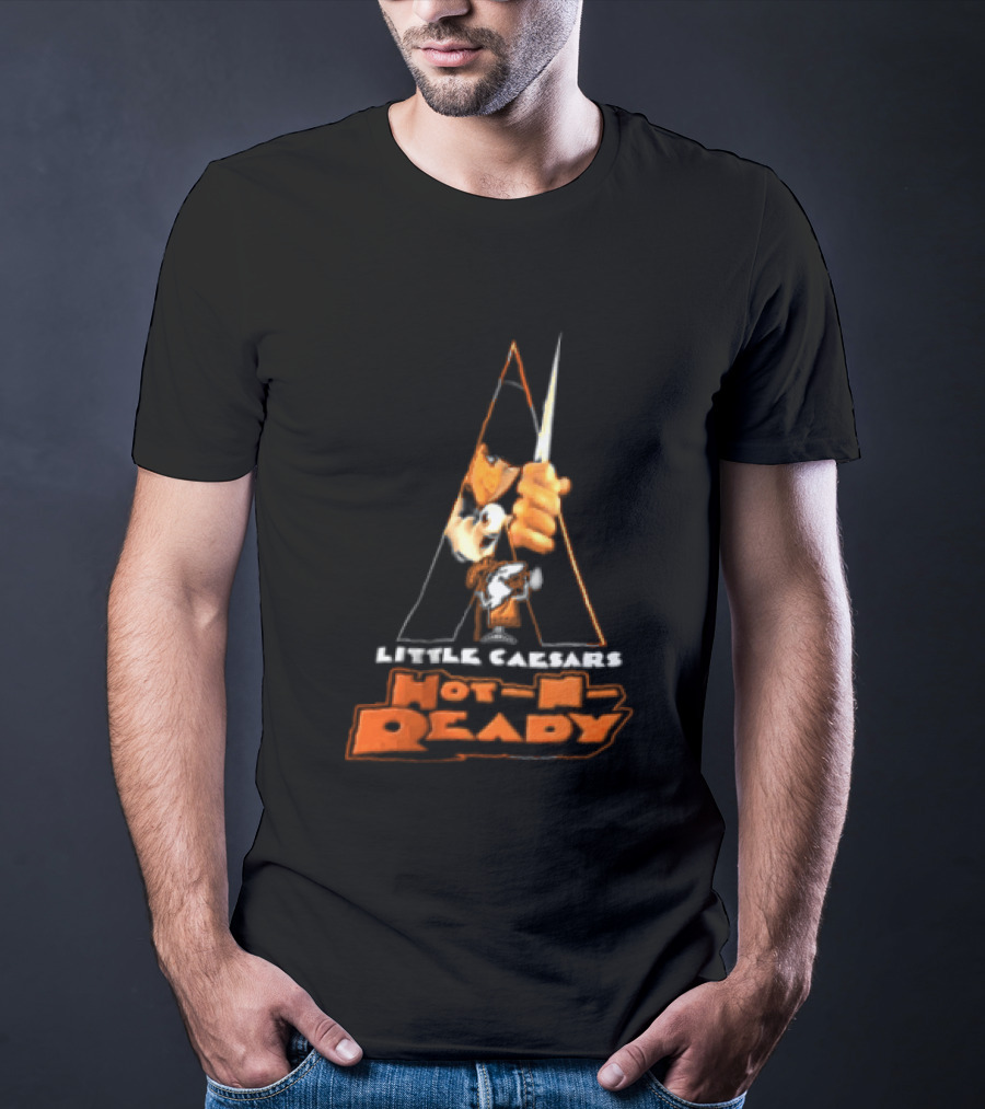 Little Caesars Hot N Ready A Work Orange Pizza Fusion T-Shirt
