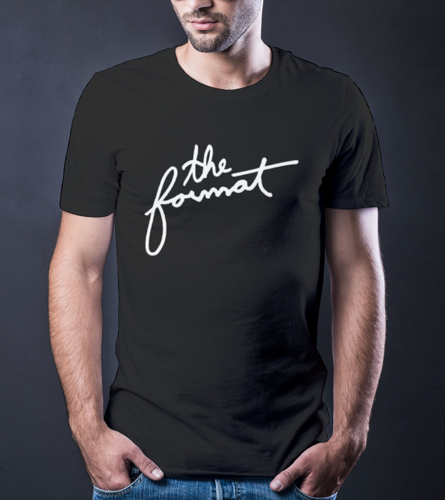 The Format Script Black Signature T-Shirt