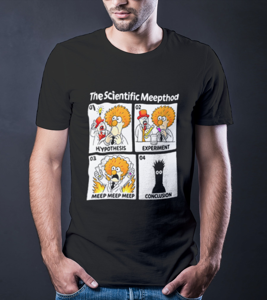 The Scientific Meepthod Beaker Experiment Walter White Conclusion Comic T-Shirt
