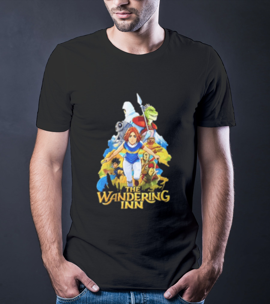 The Wandering Inn Fantasy Adventure Characters And Iconic Journey T-Shirt