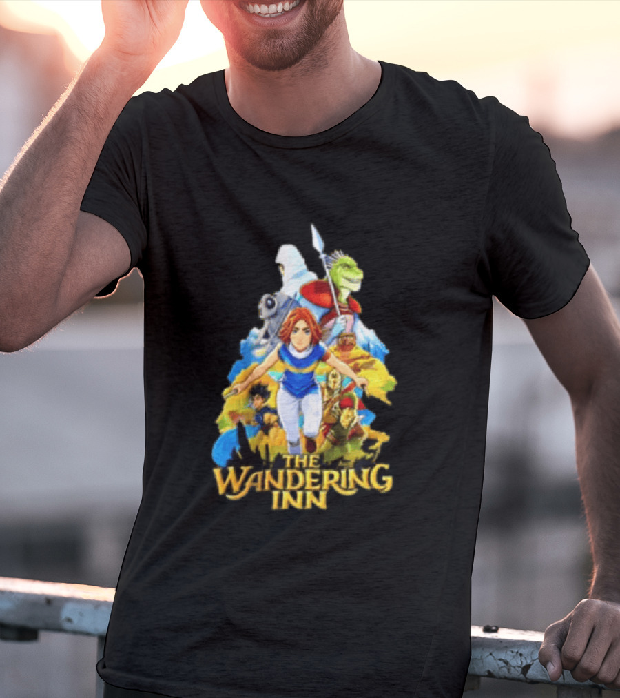 The Wandering Inn Fantasy Adventure Characters And Iconic Journey T-Shirt