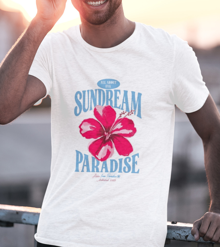 Sundream Paradise Hibiscus Aloha For Relaxing Established 2005 T-Shirt