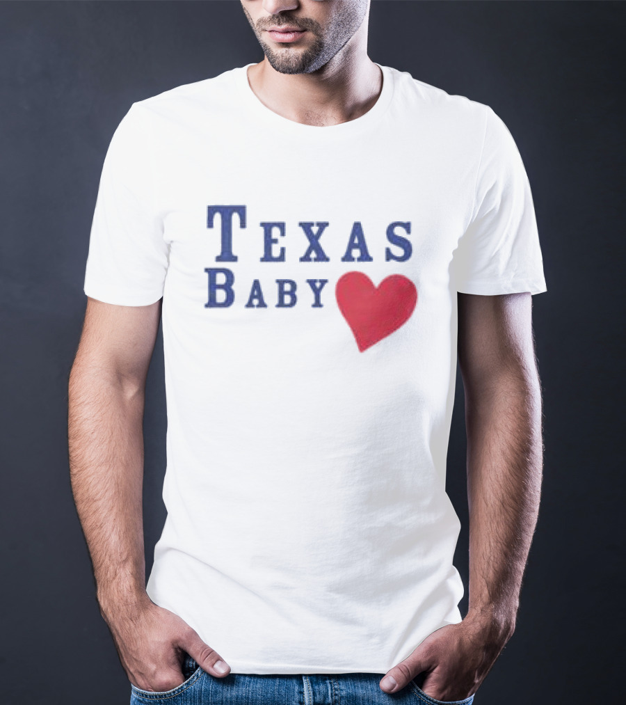 Susannah Joffe Store Texas Baby Heart Tank T-Shirt