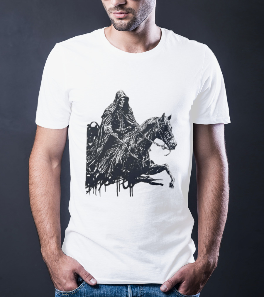 A7x World Store Total Surrender Grim Reaper Horseman T-Shirt