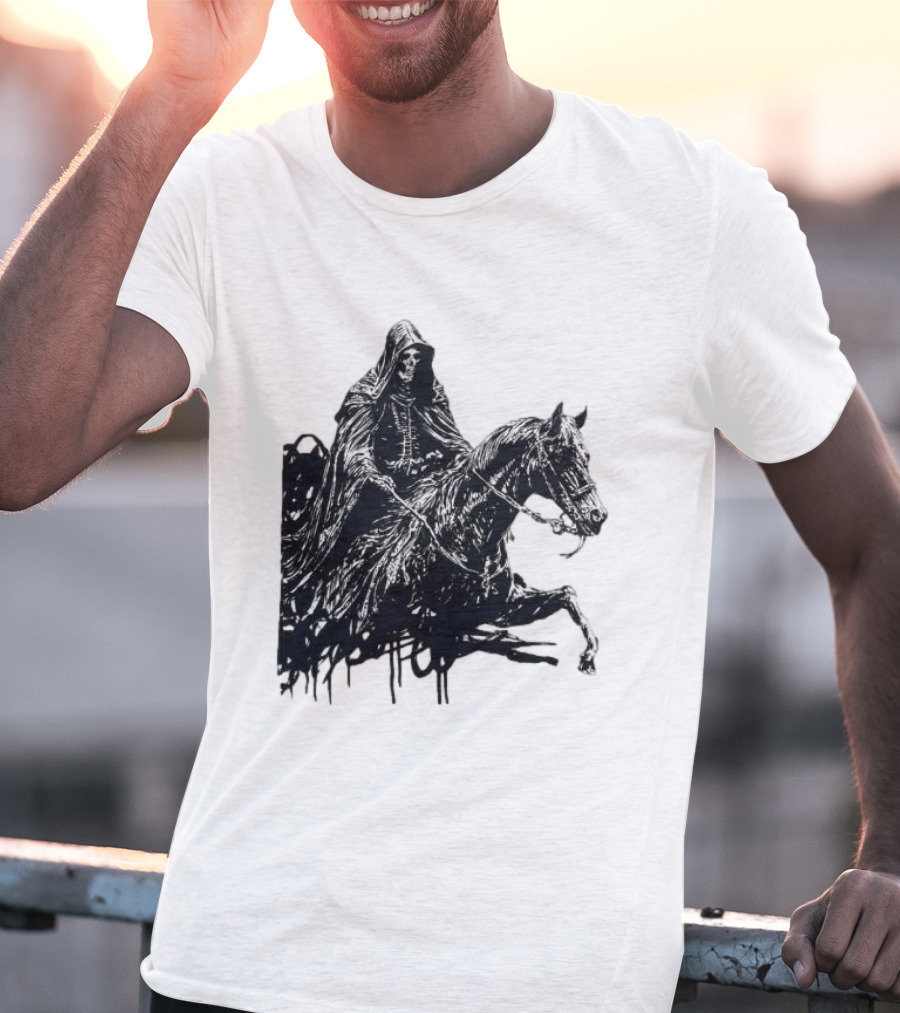 A7x World Store Total Surrender Grim Reaper Horseman T-Shirt