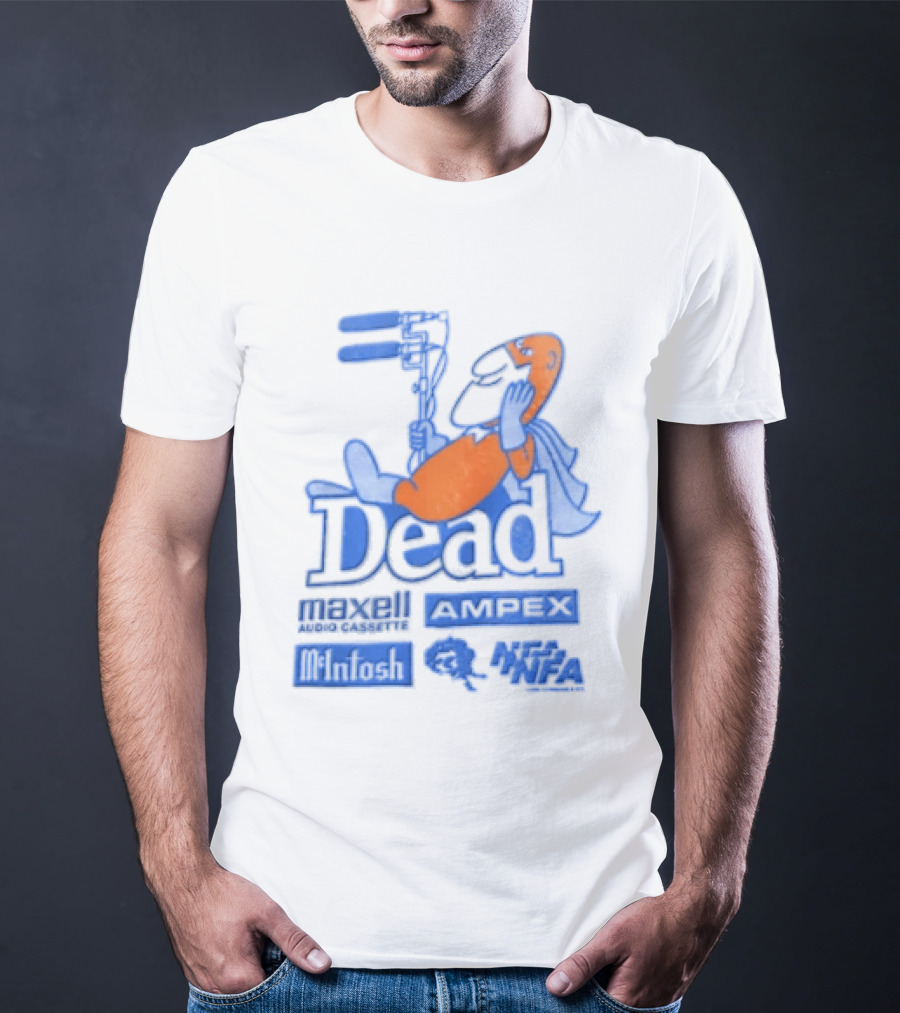 Dead Maxell Audio Cassette Ampex Mcintosh Nfa Loose Standards T-Shirt