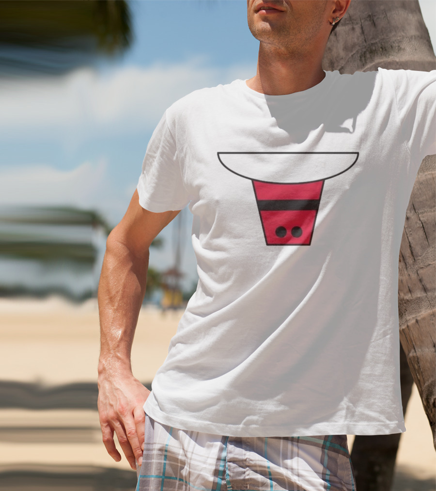 Ji Lee Underbranded Chicago Bulls Iconic Visual Redesign T-Shirt