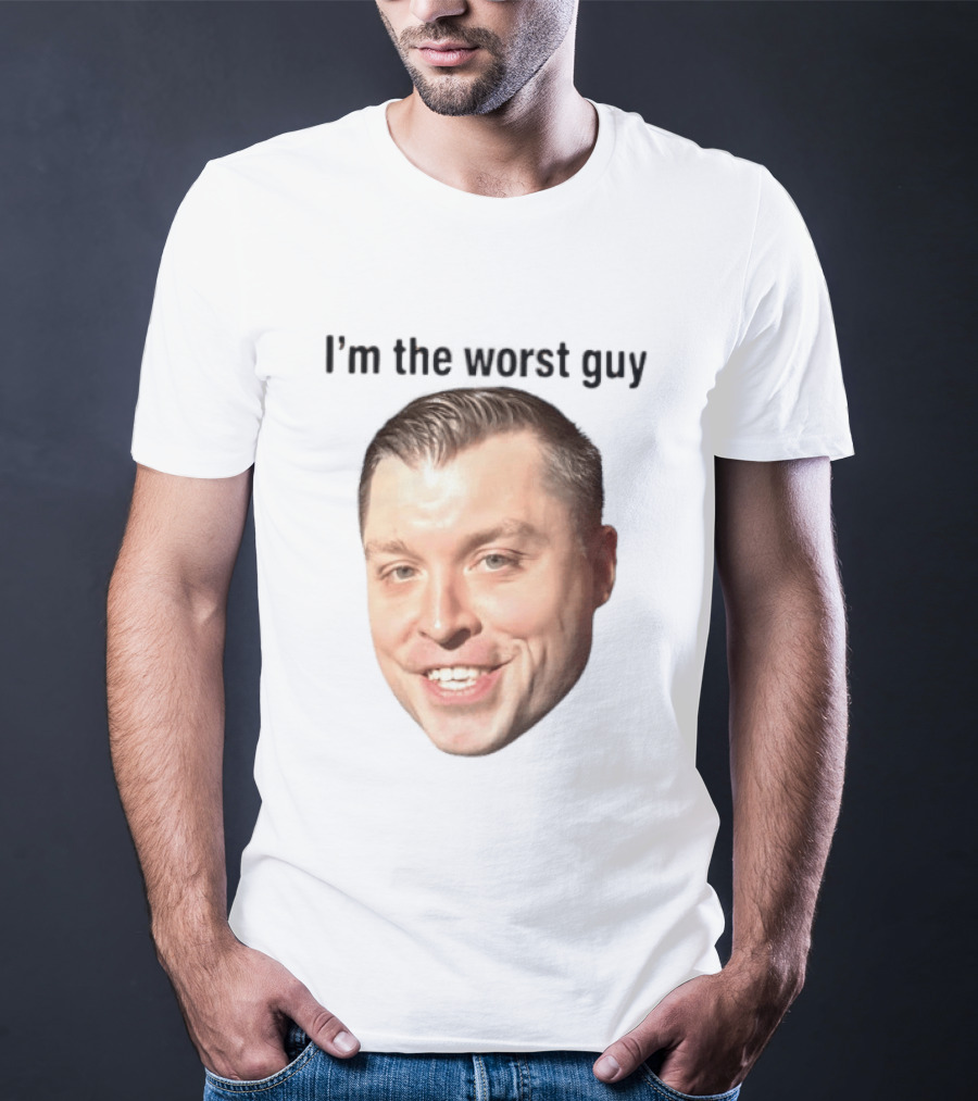 Jimmy Failla I'm The Worst Guy Big Head Face Meme T-Shirt