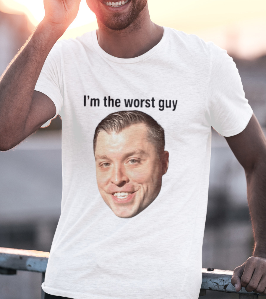 Jimmy Failla I'm The Worst Guy Big Head Face Meme T-Shirt
