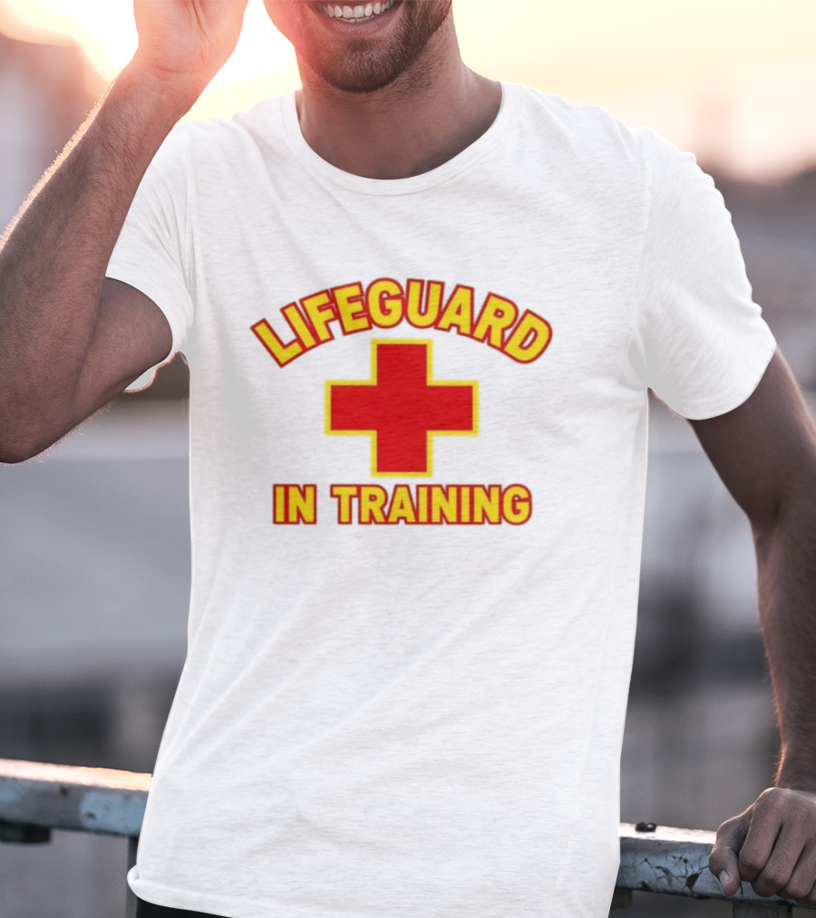 Lifeguard In Training Red Cross T-Shirt