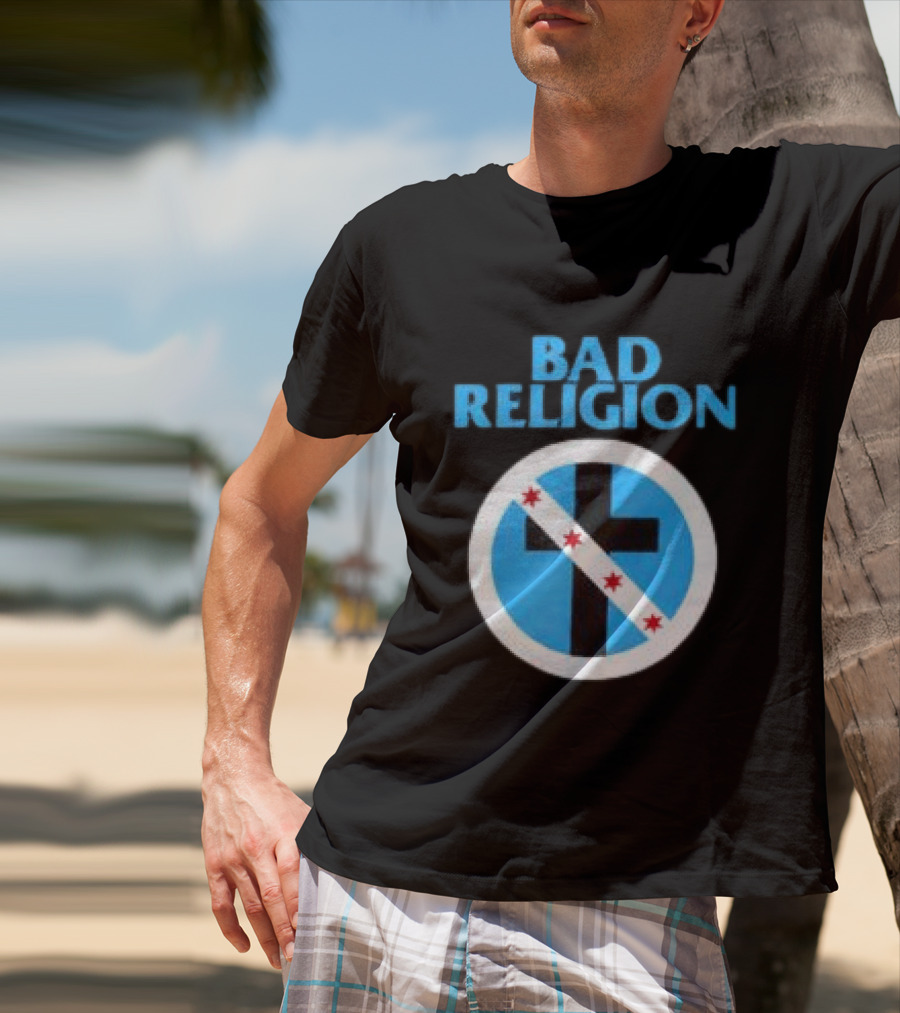 Bad Religion Store Riot Fest Chicago T-Shirt