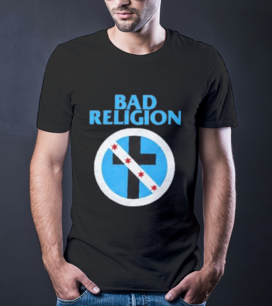 Bad Religion Store Riot Fest Chicago T-Shirt