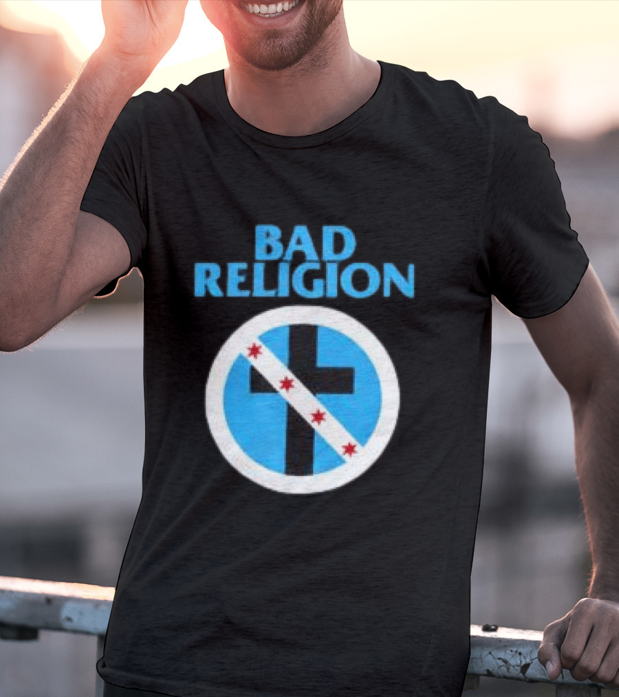 Bad Religion Store Riot Fest Chicago T-Shirt