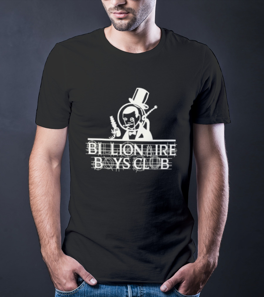 Billionaire Boys Club Monocle Top Hat Blueprint T-Shirt
