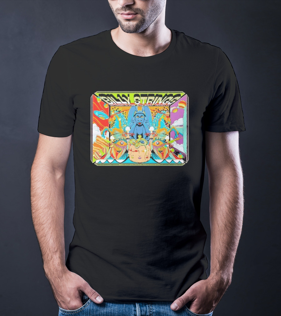 Billy Strings September 19 2026 Ball Arena Denver By Pedro Correa T-Shirt