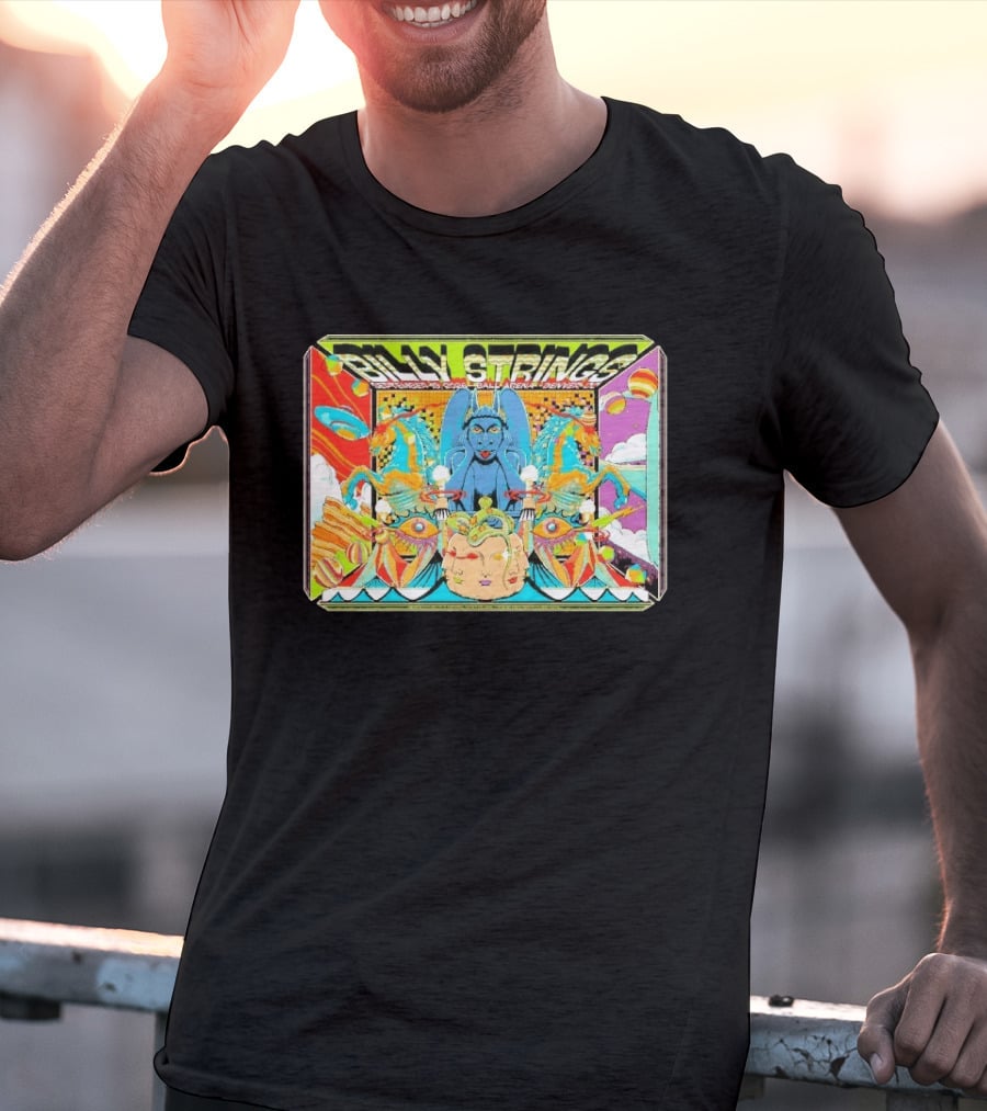 Billy Strings September 19 2026 Ball Arena Denver By Pedro Correa T-Shirt