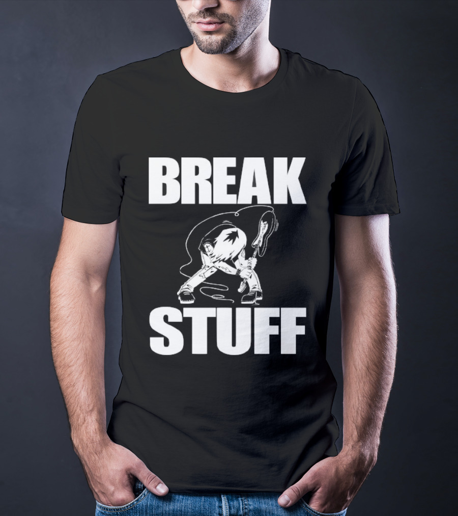 Limp Bizkit Break Stuff Illustration Iconic Band T-Shirt