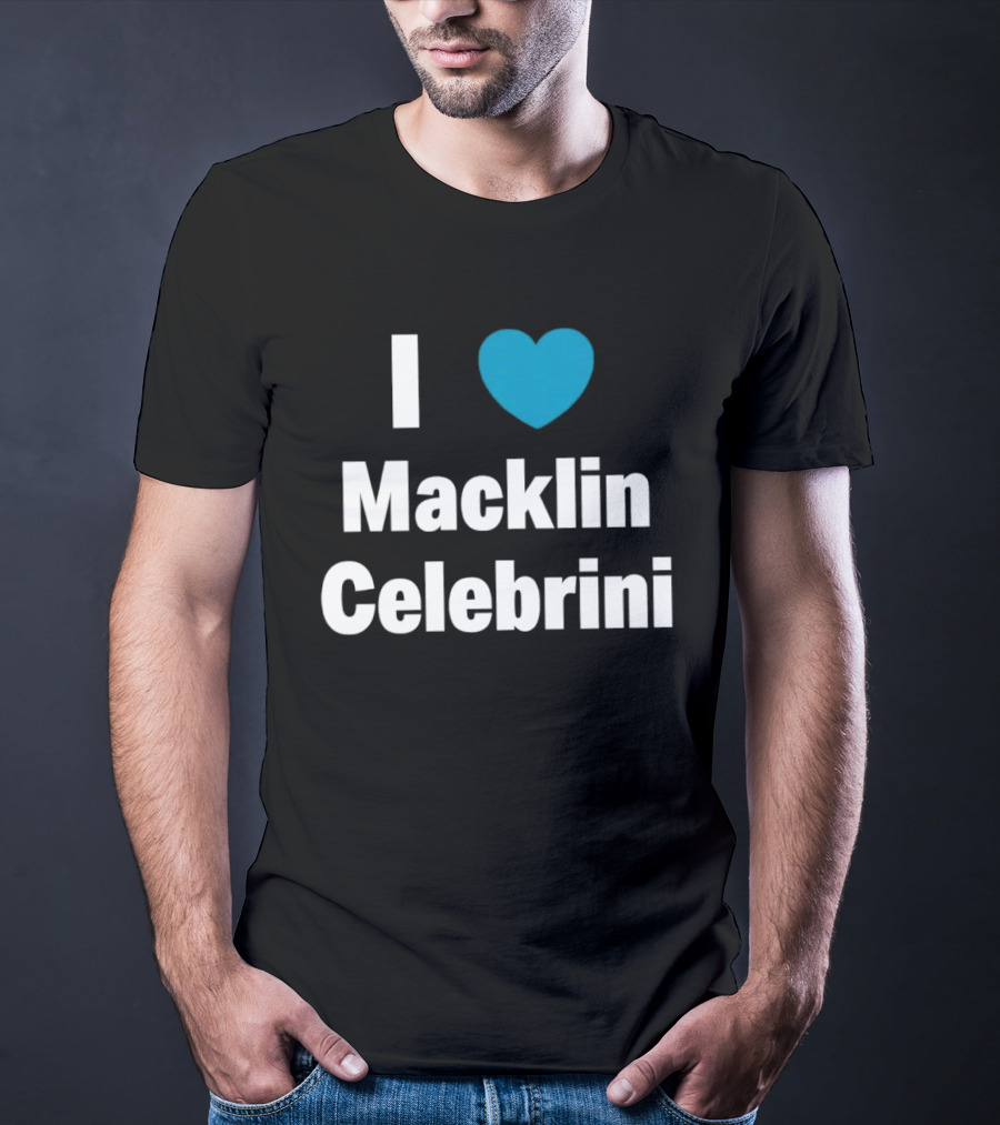 I Heart Macklin Celebrini San Jose Sharks Hockey Fan Favorite T-Shirt