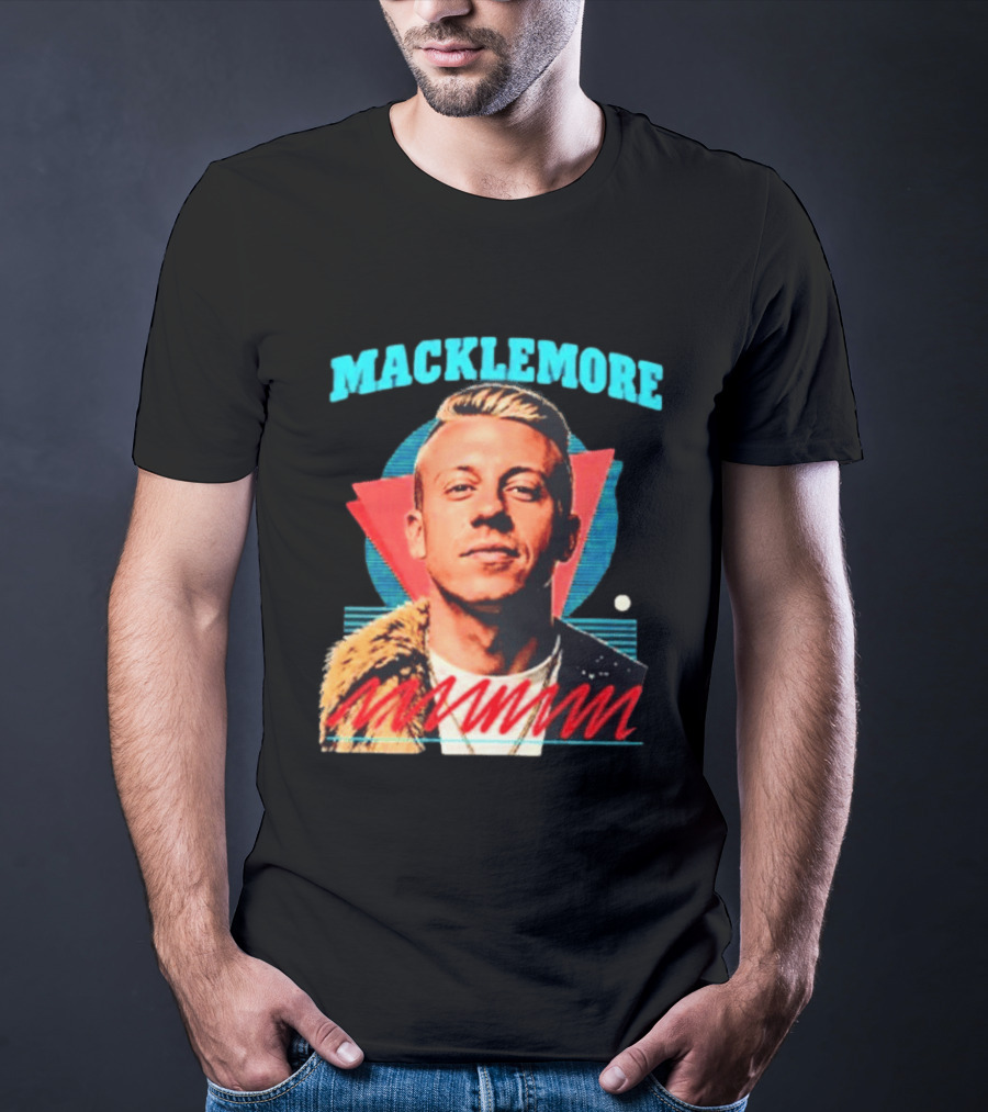 Macklemore Vintage Retro Style Collage T-Shirt