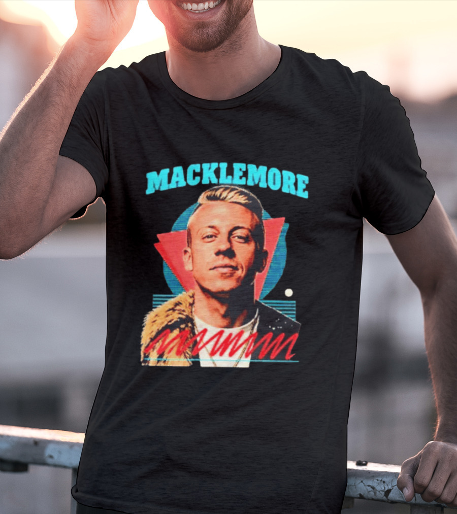 Macklemore Vintage Retro Style Collage T-Shirt