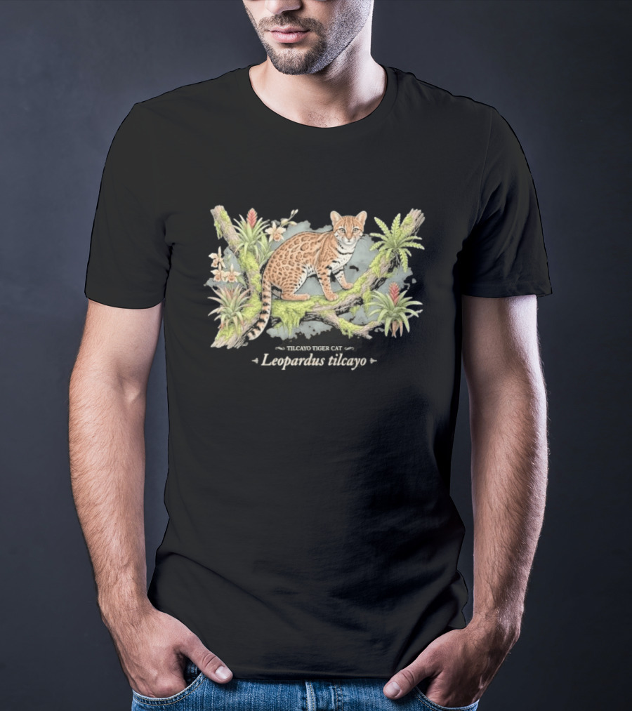 Tilcayo Tiger Cat Leopardus Tilcayo T-Shirt
