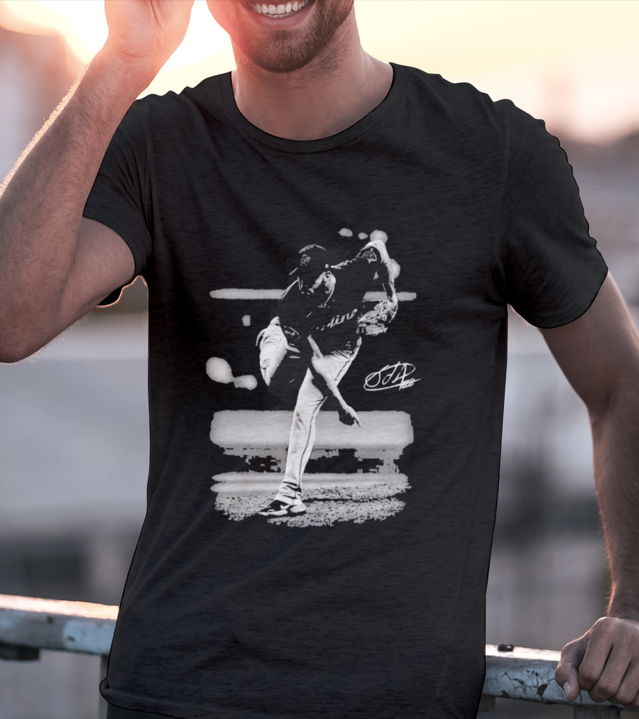 Sandy Alcantara The Horse Out Of The Pen Miami Pitcher T-Shirt