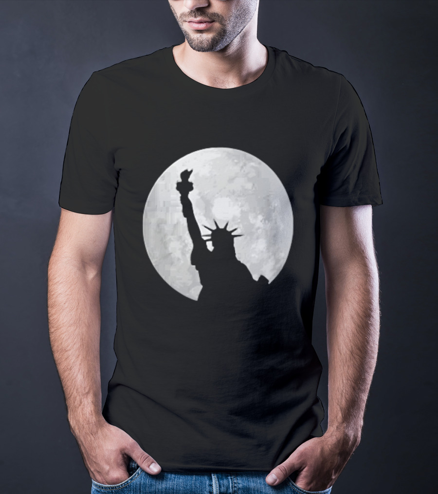 Statue Of Liberty Lunar T-Shirt