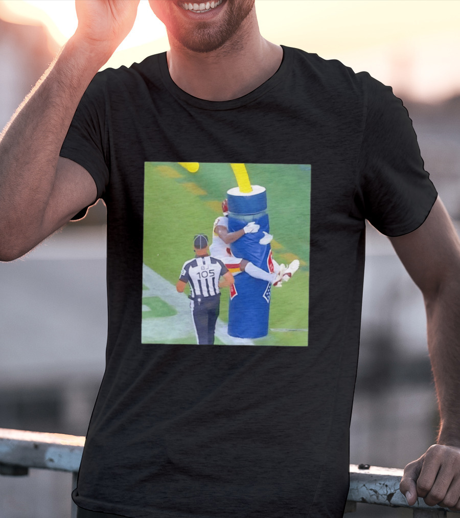 Stefon Diggs Washington Commanders Touchdown Celebration NFL Moment T-Shirt