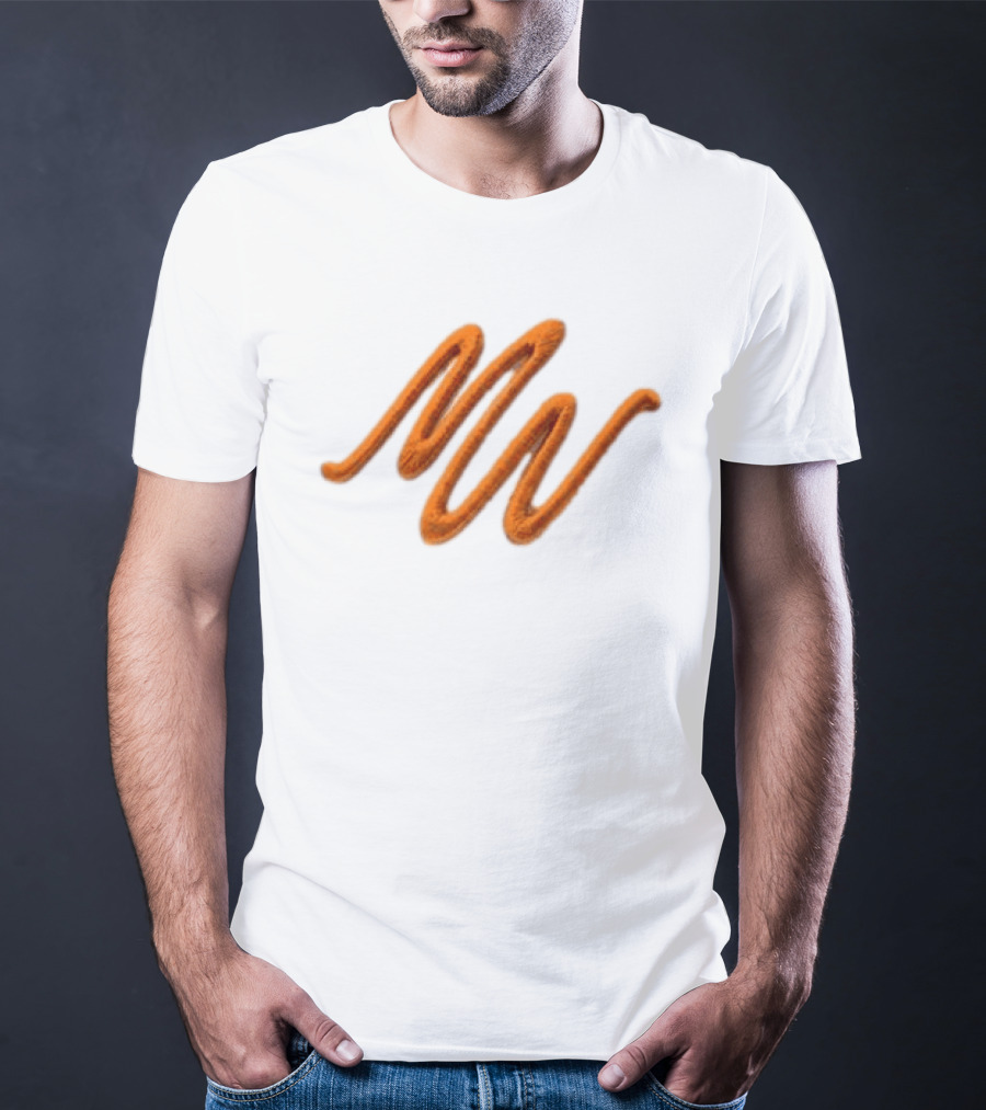 Morgan Wallen Store Mw X Ut Hat Orange MW Squiggle T-Shirt