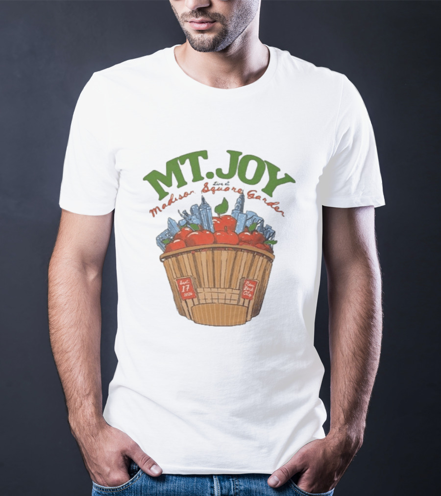Mt. Joy Madison Square Garden Sept 17 2026 Apples New York City T-Shirt