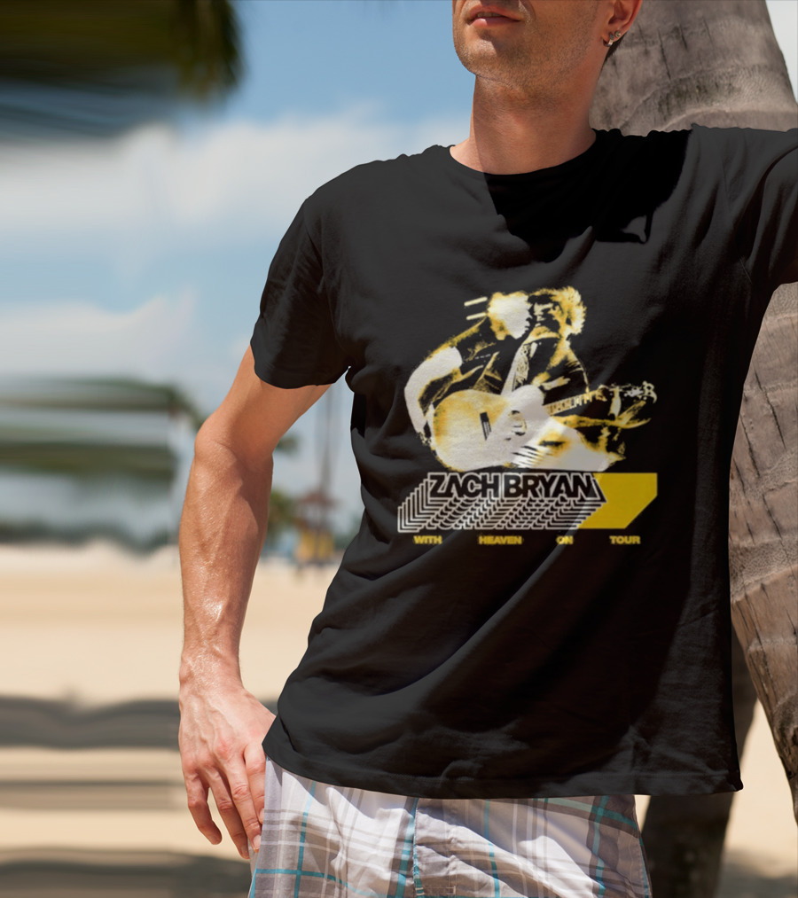 Zach Bryan With Heaven On Tour Sep 18 2026 The Woodlands Dover DE T-Shirt