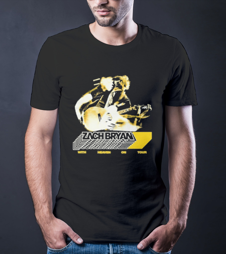 Zach Bryan With Heaven On Tour Sep 18 2026 The Woodlands Dover DE T-Shirt