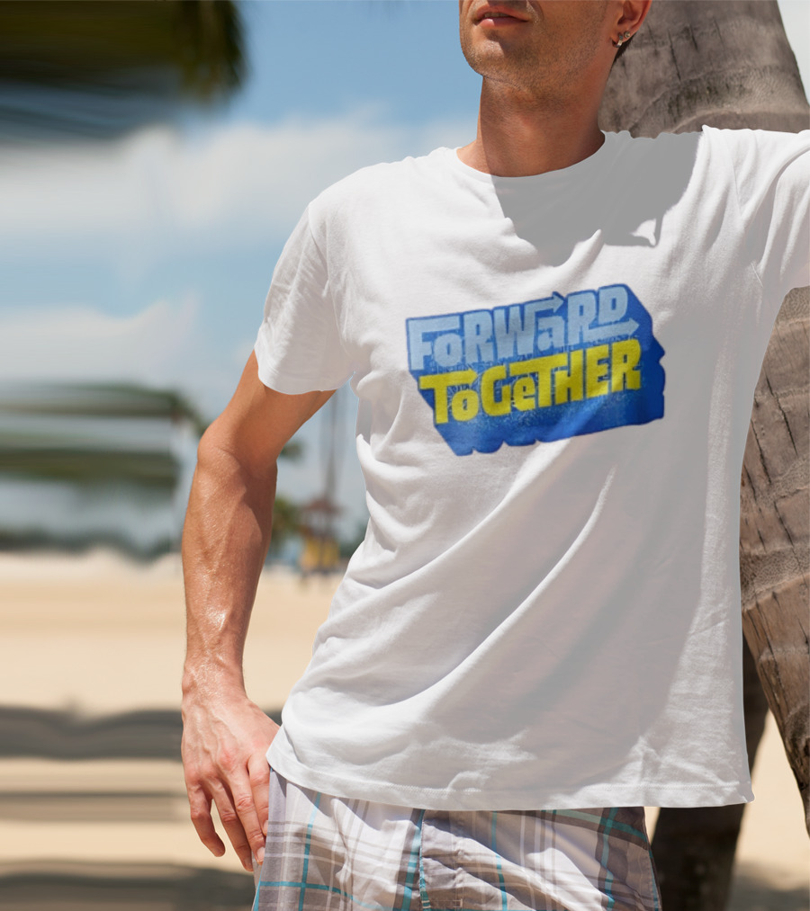 Forward Together Blue Yellow 2026 T-Shirt
