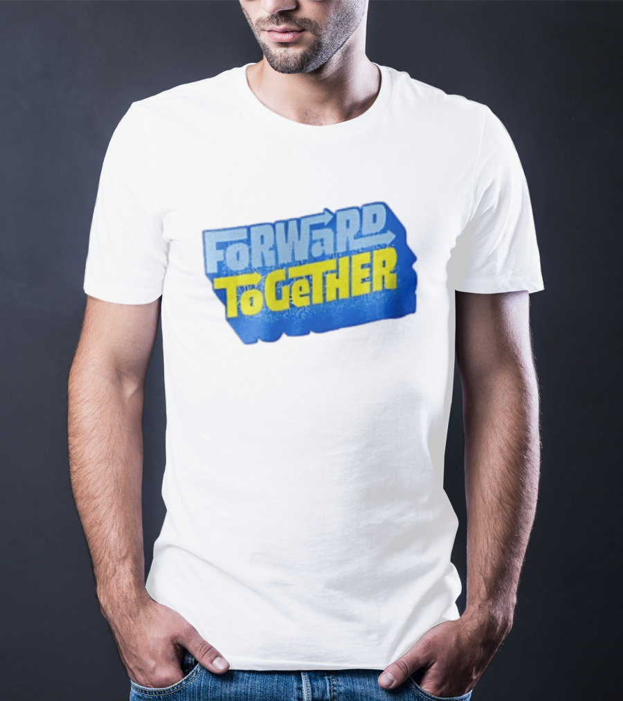 Forward Together Blue Yellow 2026 T-Shirt