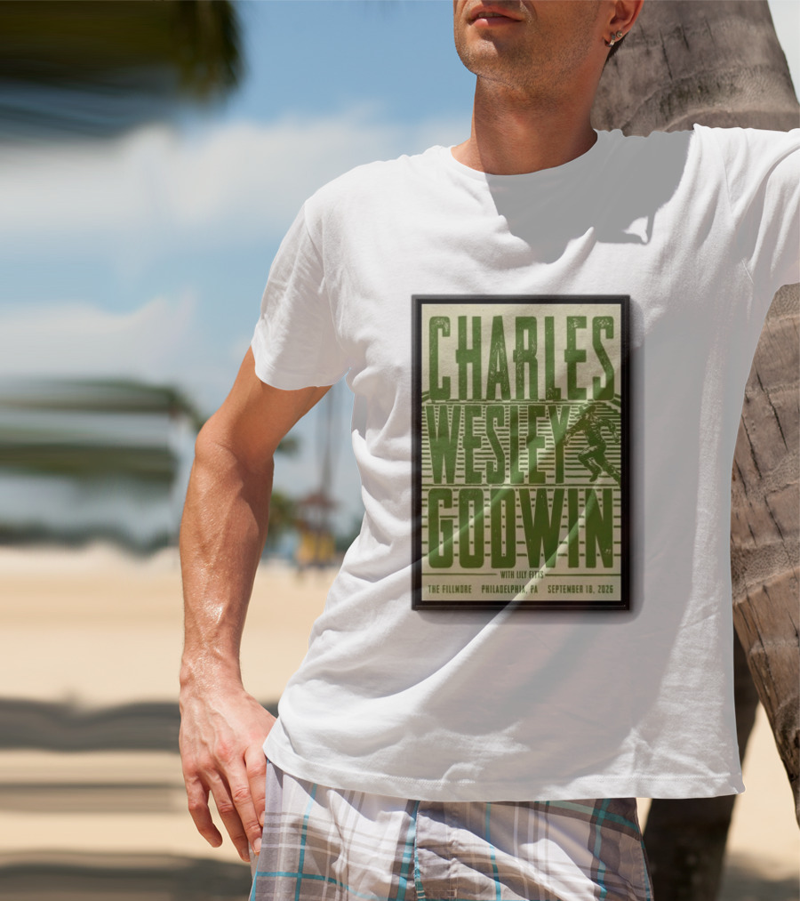 Charles Wesley Godwin The Fillmore Philadelphia PA September 18 2026 T-Shirt
