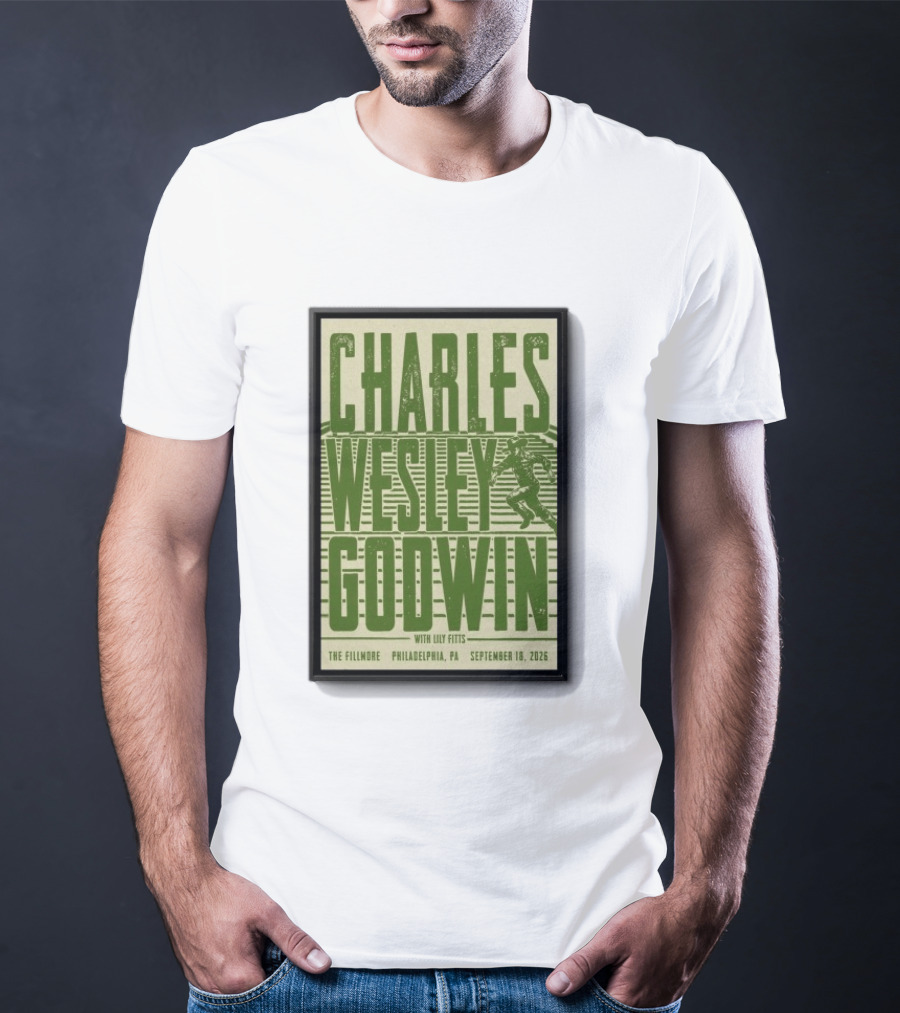 Charles Wesley Godwin The Fillmore Philadelphia PA September 18 2026 T-Shirt