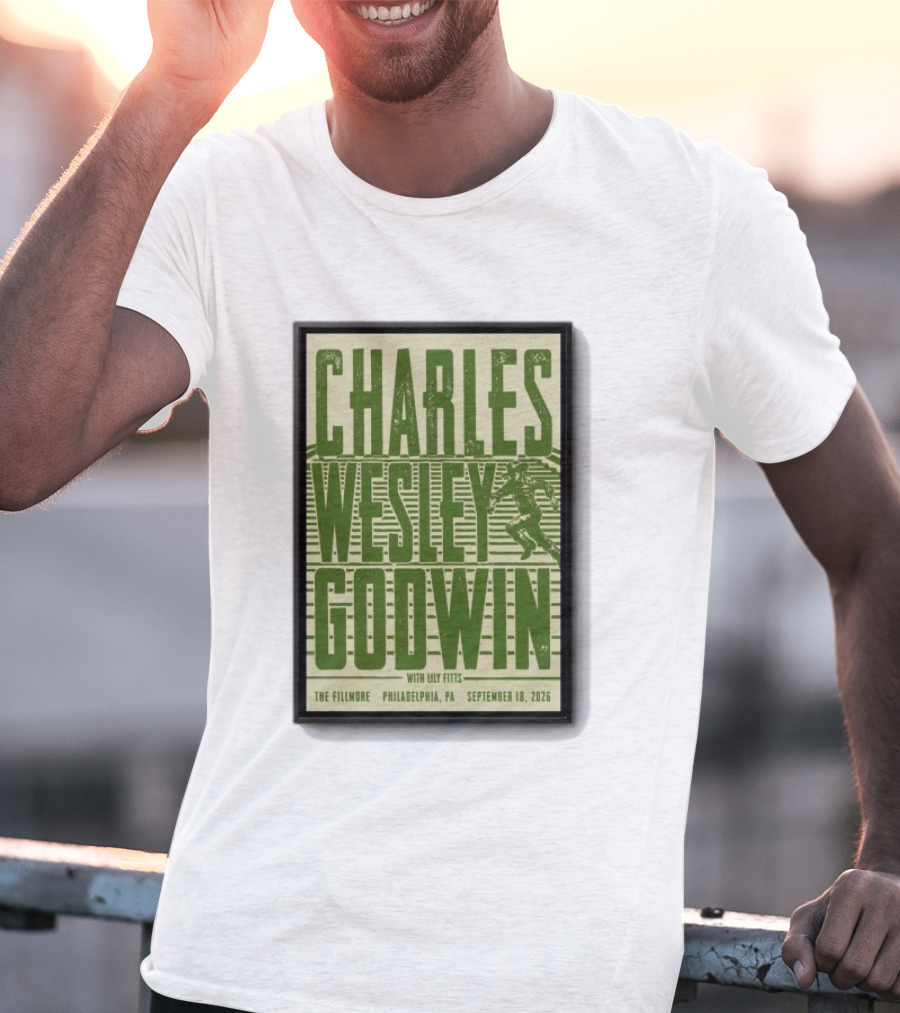 Charles Wesley Godwin The Fillmore Philadelphia PA September 18 2026 T-Shirt