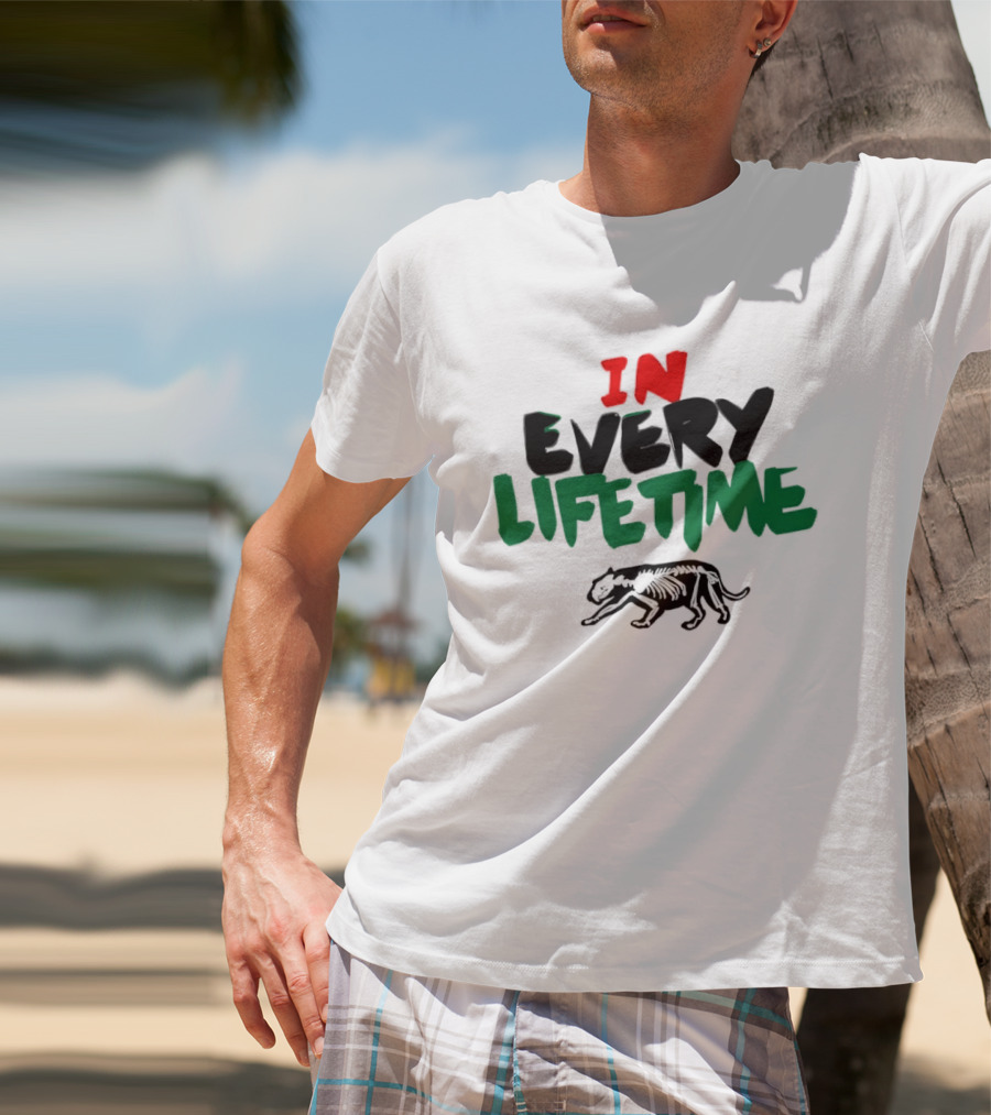 In Every Lifetime Skeleton Panther Anatomy T-Shirt