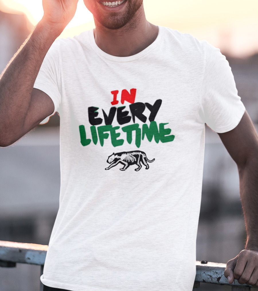 In Every Lifetime Skeleton Panther Anatomy T-Shirt