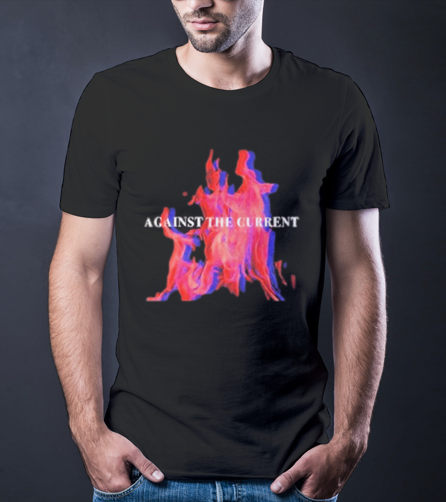 Against The Current Flames Fiery T-Shirt