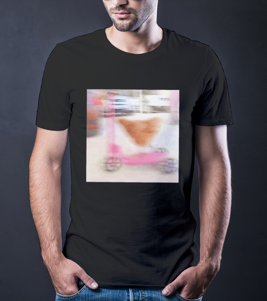 Chicken Riding Pink Scooter T-Shirt
